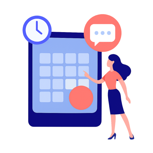Icone Agendamento Inteligente
