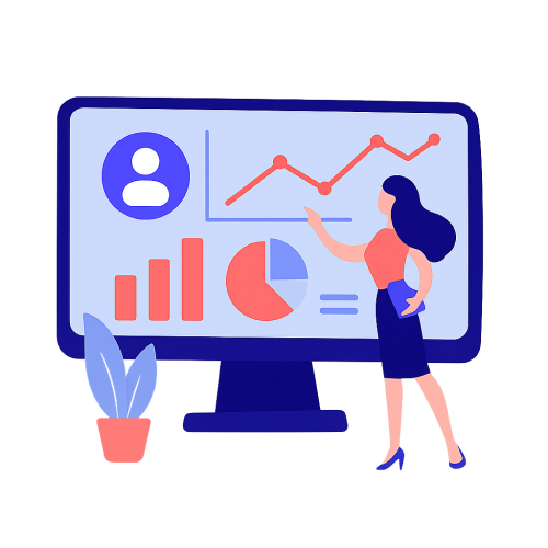 Icone Analytics de RH